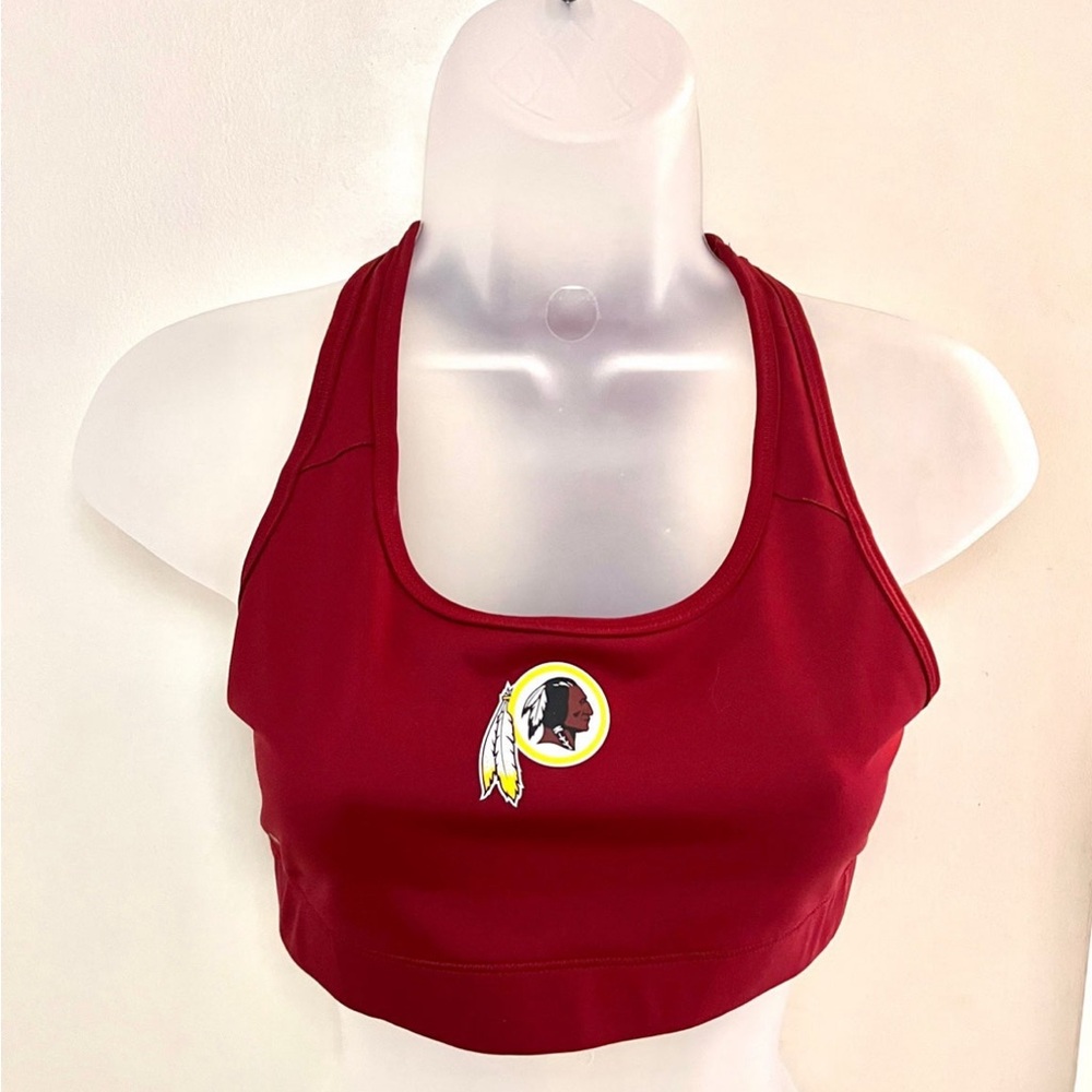 Redskins Burgundy Sports Bra